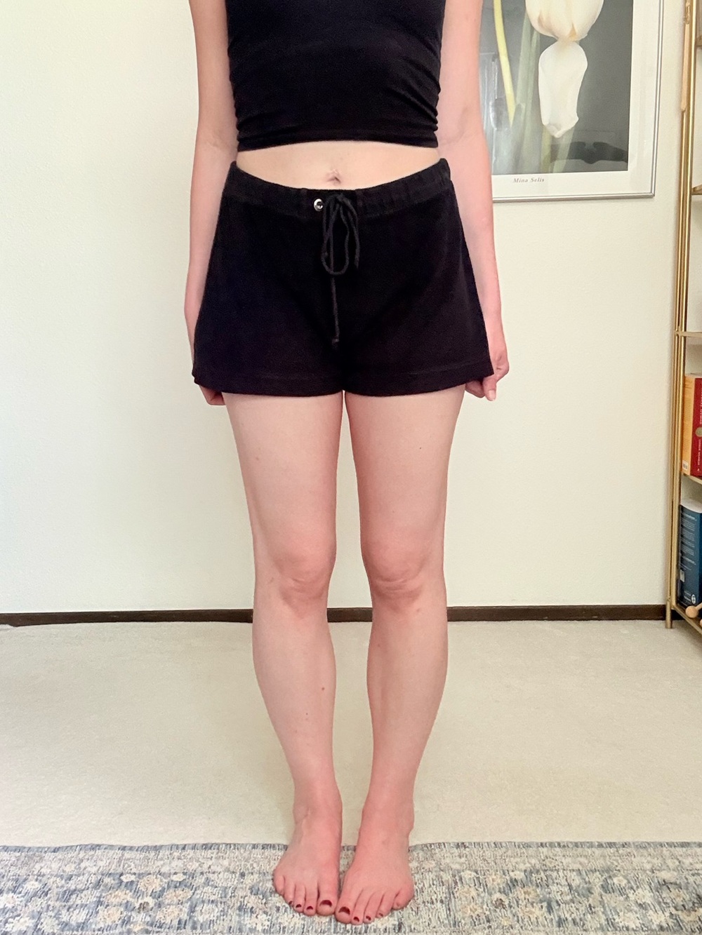 Vintage Non-Fiction Collection Terrycloth Shorts 90s Casual Lounge